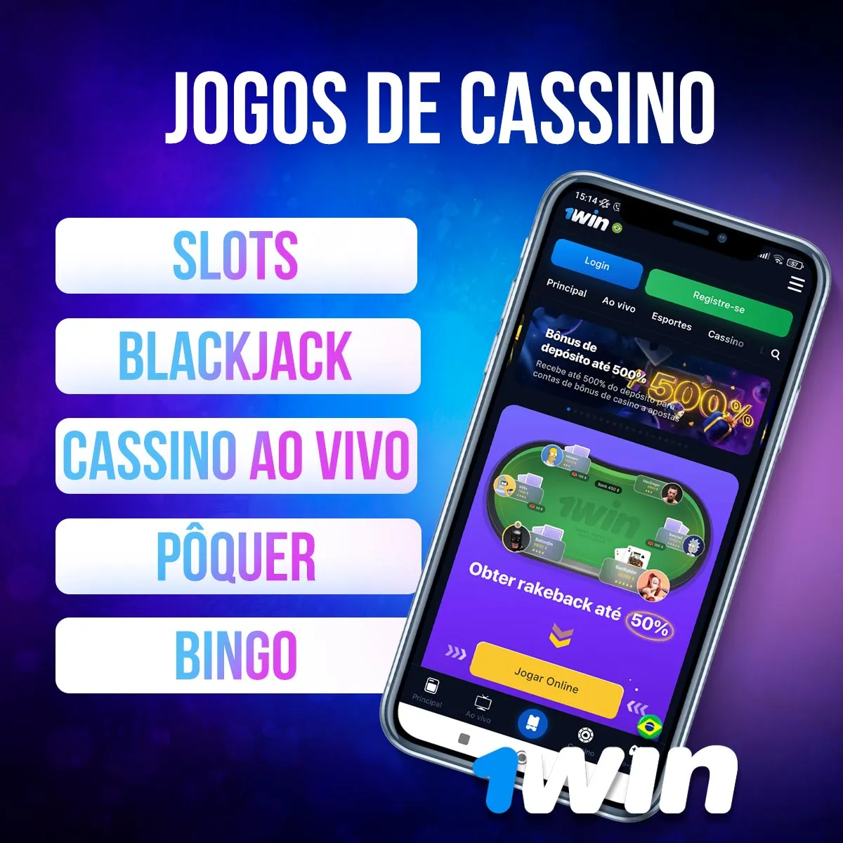 Revisão dos jogos de cassino da casa de apostas 1win no Brasil