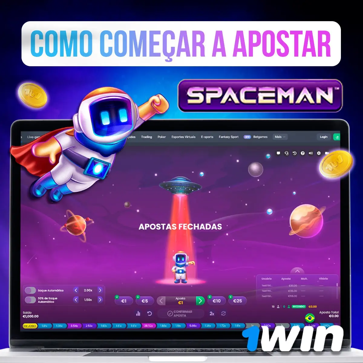 Spaceman Apostas App Como Ganhar Dinheiro - Diário do Sertão